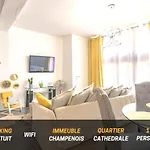 Le Kléber - Hypercentre - Proche Cathédrale Apartamento