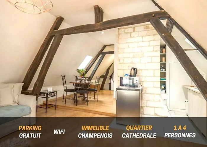 Апартаменты Quartier Cathedrale Centre, Wifi Et Parking - Zen *